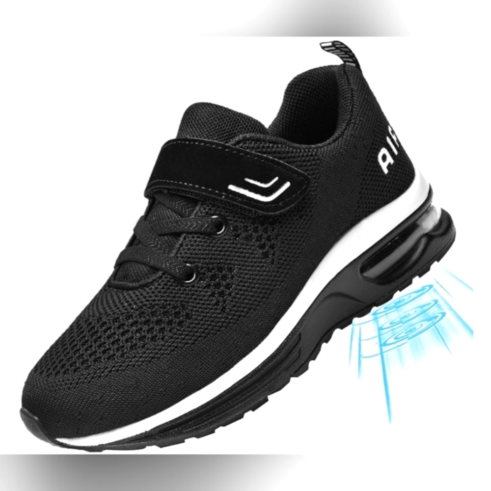 PERSOUL Air Shoes for Kids - size 8 toddler (Eur 24), black